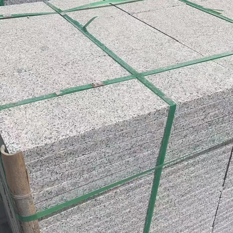 温州芝麻白地铺石石材厂家